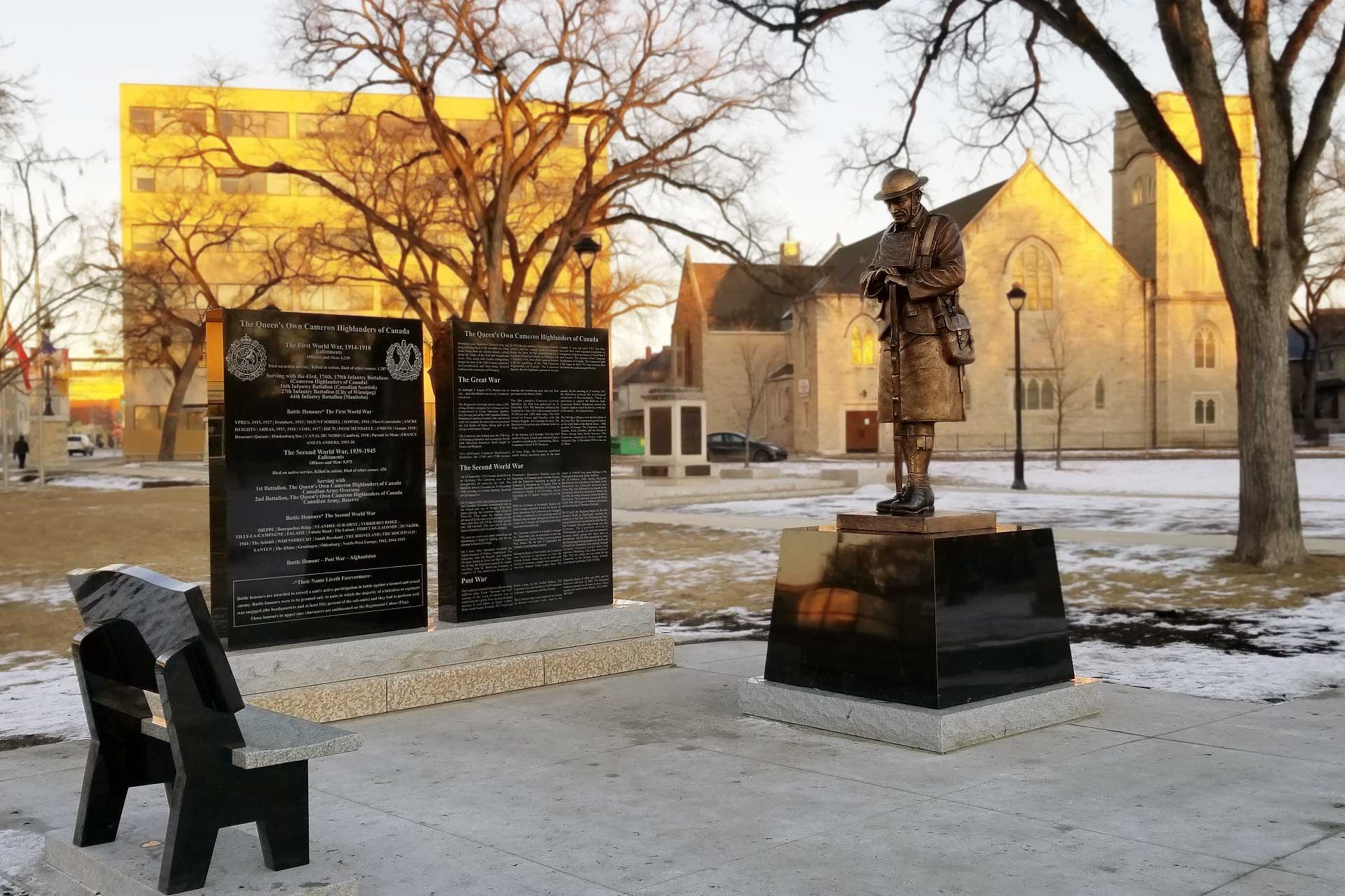 Cameron Monument Dedication Ceremony • The QOCHC