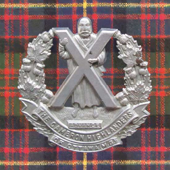 Cameron best sale highlanders tartan