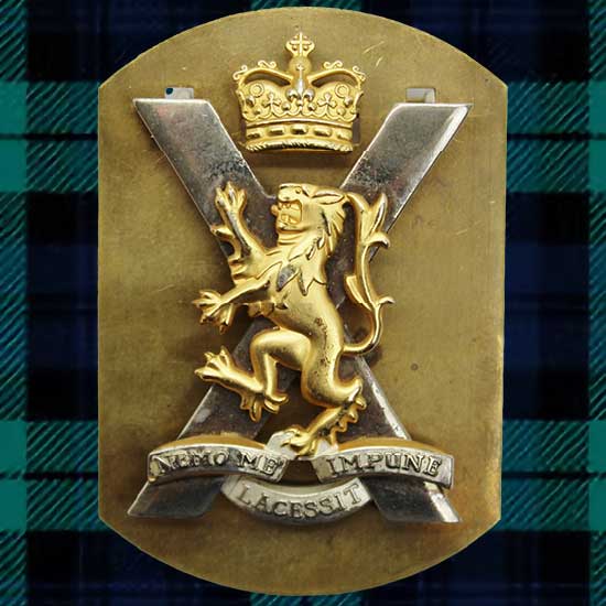 The Highlanders, 4th Battalion The Royal Regiment of Scotland Cap Badge and Tartan