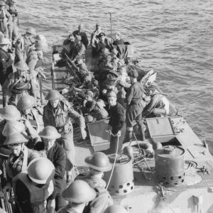 QOCHC, the raid on Dieppe, France, 19 August 1942