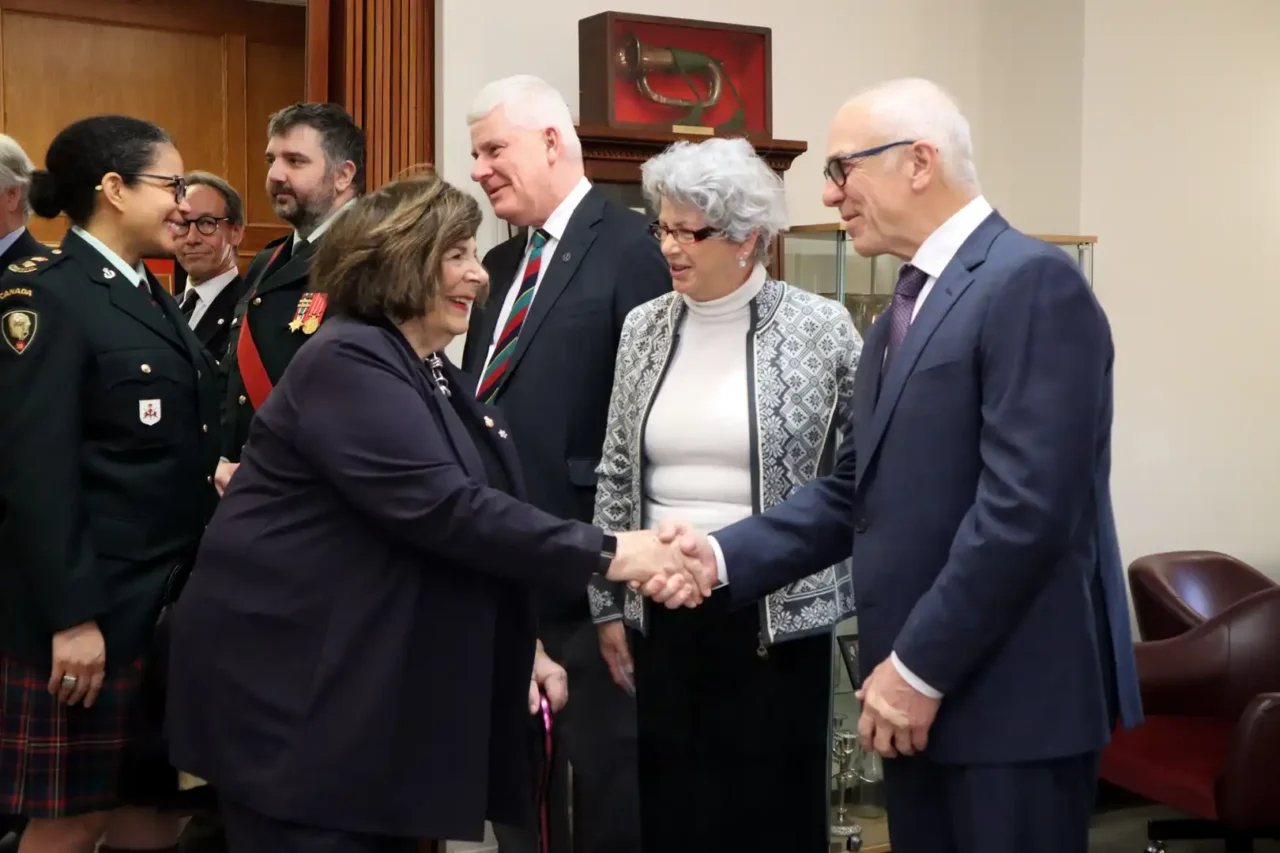 Lt. Gov Anita Neville QOCHC New Years Levee 2024