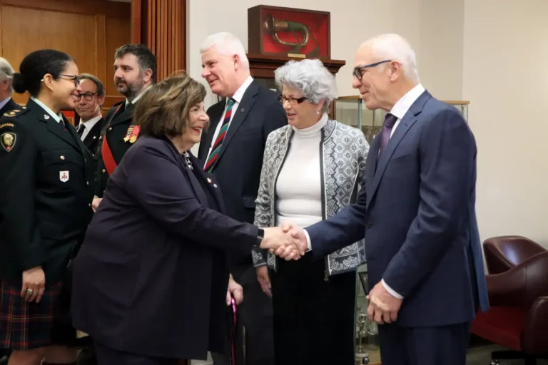 Lt. Gov Anita Neville QOCHC New Years Levee 2024