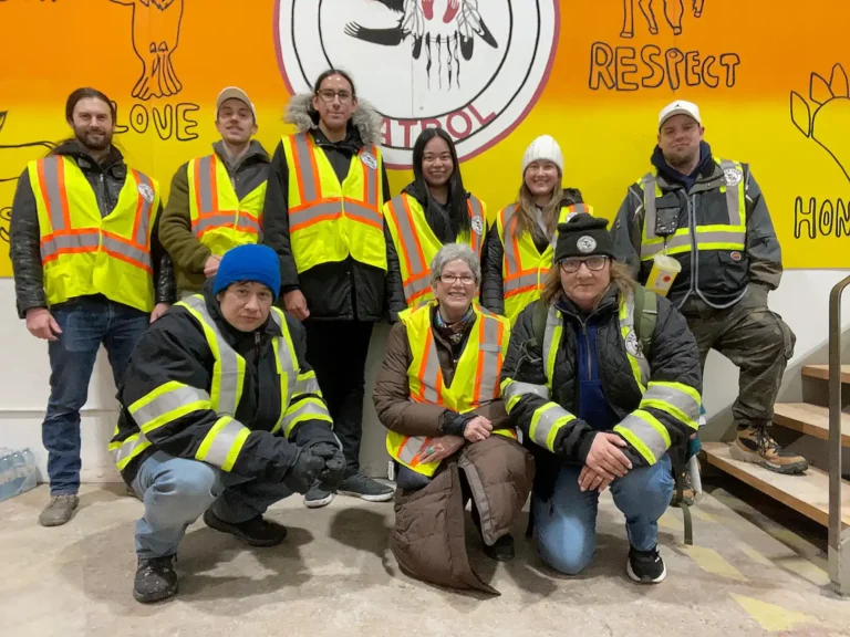 West Broadway Bear Clan patrol